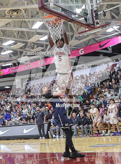 Thumbnail 1 in Columbus vs. Notre Dame (SO) (Army National Guard Hoophall Classic) photogallery.