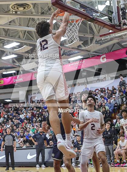 Thumbnail 1 in Columbus vs. Notre Dame (SO) (Army National Guard Hoophall Classic) photogallery.