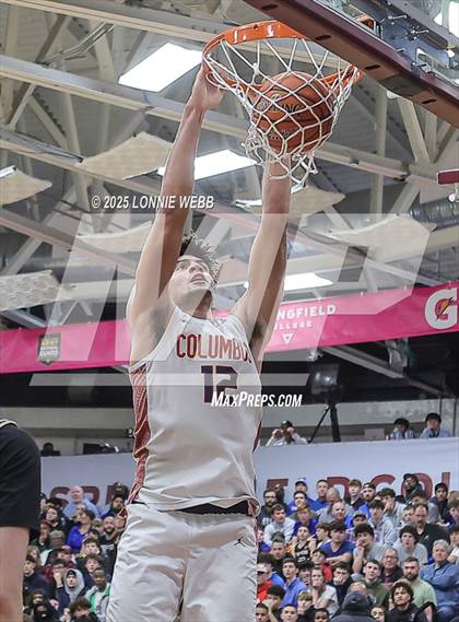Thumbnail 3 in Columbus vs. Notre Dame (SO) (Army National Guard Hoophall Classic) photogallery.
