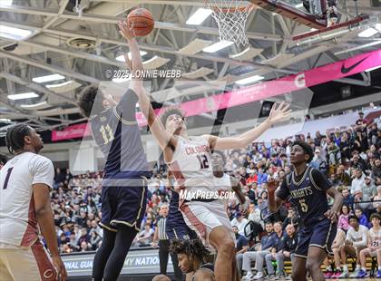 Thumbnail 1 in Columbus vs. Notre Dame (SO) (Army National Guard Hoophall Classic) photogallery.
