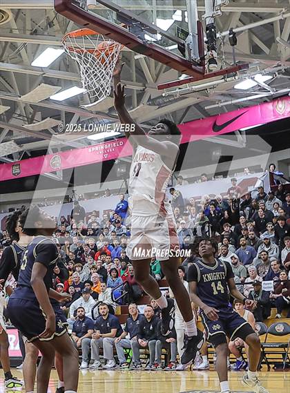 Thumbnail 2 in Columbus vs. Notre Dame (SO) (Army National Guard Hoophall Classic) photogallery.