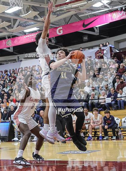 Thumbnail 2 in Columbus vs. Notre Dame (SO) (Army National Guard Hoophall Classic) photogallery.