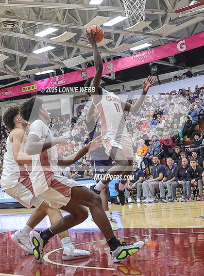 Thumbnail 2 in Columbus vs. Notre Dame (SO) (Army National Guard Hoophall Classic) photogallery.