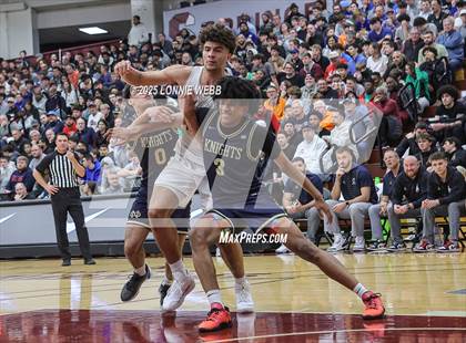 Thumbnail 2 in Columbus vs. Notre Dame (SO) (Army National Guard Hoophall Classic) photogallery.