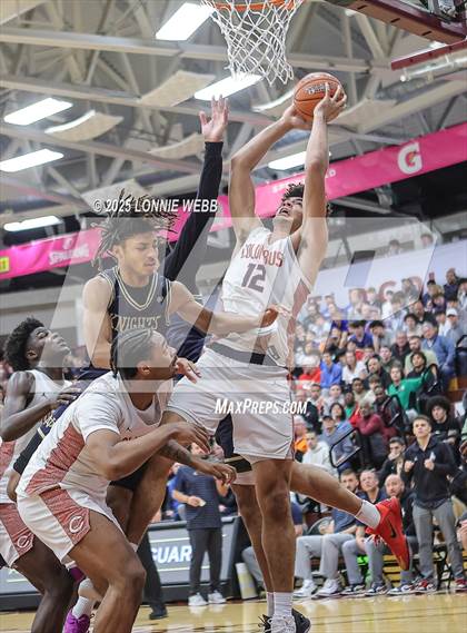 Thumbnail 1 in Columbus vs. Notre Dame (SO) (Army National Guard Hoophall Classic) photogallery.
