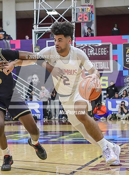 Thumbnail 2 in Columbus vs. Notre Dame (SO) (Army National Guard Hoophall Classic) photogallery.