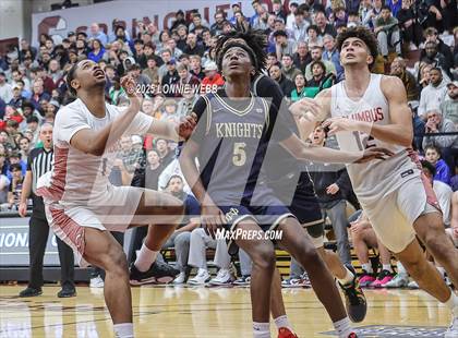 Thumbnail 2 in Columbus vs. Notre Dame (SO) (Army National Guard Hoophall Classic) photogallery.