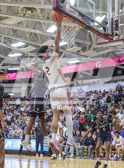 Thumbnail 3 in Columbus vs. Notre Dame (SO) (Army National Guard Hoophall Classic) photogallery.