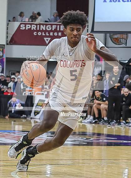 Thumbnail 3 in Columbus vs. Notre Dame (SO) (Army National Guard Hoophall Classic) photogallery.