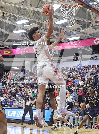 Thumbnail 2 in Columbus vs. Notre Dame (SO) (Army National Guard Hoophall Classic) photogallery.