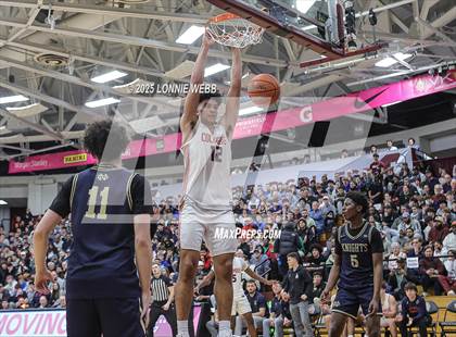 Thumbnail 1 in Columbus vs. Notre Dame (SO) (Army National Guard Hoophall Classic) photogallery.