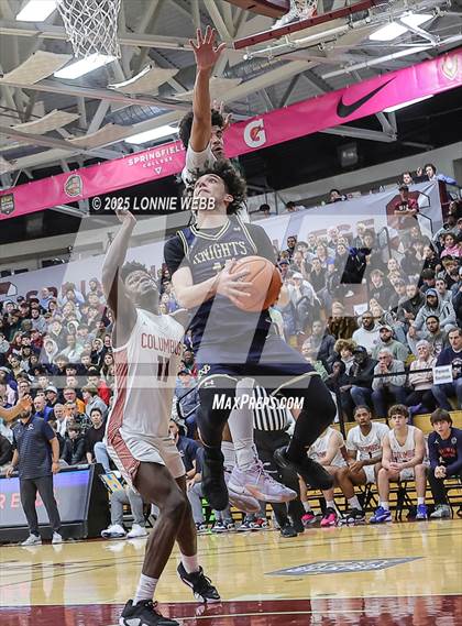 Thumbnail 3 in Columbus vs. Notre Dame (SO) (Army National Guard Hoophall Classic) photogallery.