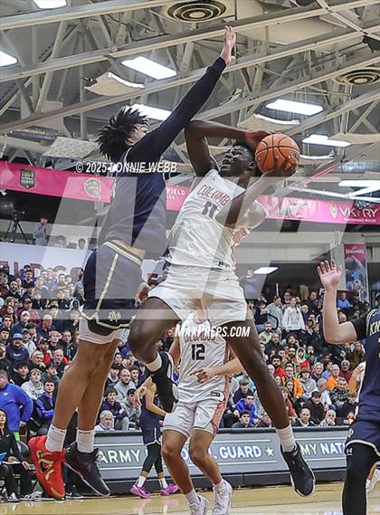 Thumbnail 3 in Columbus vs. Notre Dame (SO) (Army National Guard Hoophall Classic) photogallery.