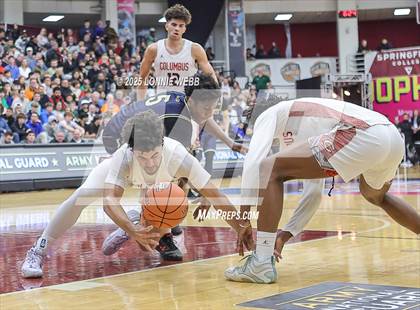 Thumbnail 3 in Columbus vs. Notre Dame (SO) (Army National Guard Hoophall Classic) photogallery.
