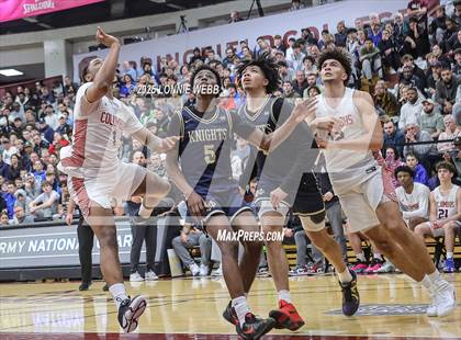 Thumbnail 1 in Columbus vs. Notre Dame (SO) (Army National Guard Hoophall Classic) photogallery.