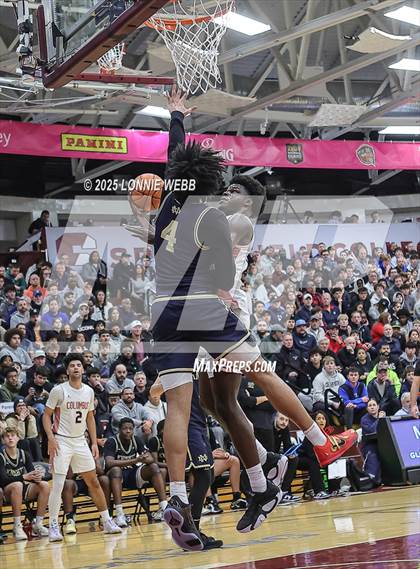 Thumbnail 2 in Columbus vs. Notre Dame (SO) (Army National Guard Hoophall Classic) photogallery.