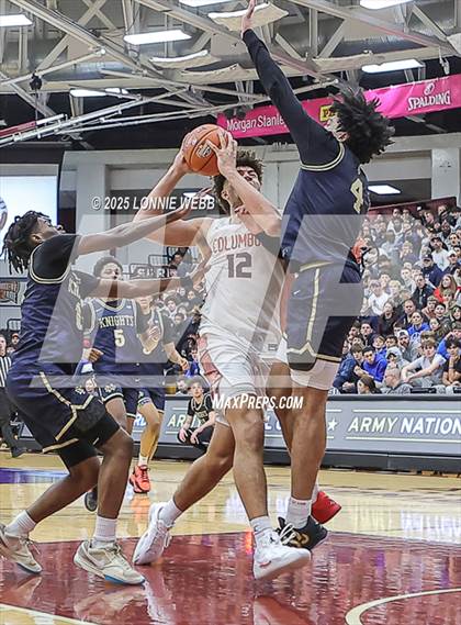 Thumbnail 2 in Columbus vs. Notre Dame (SO) (Army National Guard Hoophall Classic) photogallery.