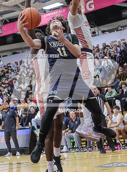Thumbnail 1 in Columbus vs. Notre Dame (SO) (Army National Guard Hoophall Classic) photogallery.