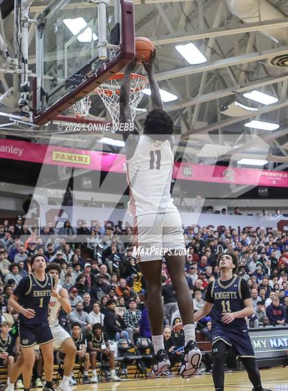 Thumbnail 3 in Columbus vs. Notre Dame (SO) (Army National Guard Hoophall Classic) photogallery.