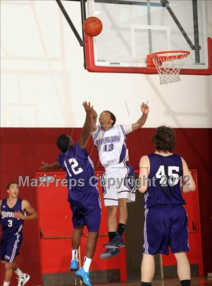 Thumbnail 1 in Silverado vs Rancho Cucamonga (MaxPreps Holiday Classic) photogallery.