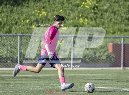 Thumbnail 2 in El Toro vs Leuzinger (South's Boys Varsity Soccer Tournament) photogallery.