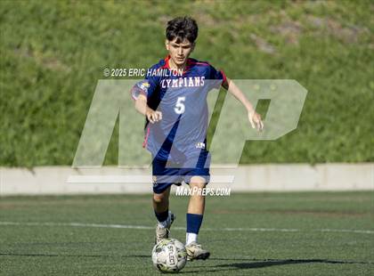 Thumbnail 3 in El Toro vs Leuzinger (South's Boys Varsity Soccer Tournament) photogallery.