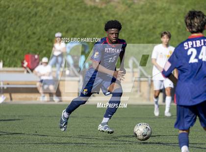 Thumbnail 3 in El Toro vs Leuzinger (South's Boys Varsity Soccer Tournament) photogallery.