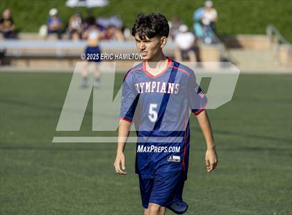 Thumbnail 3 in El Toro vs Leuzinger (South's Boys Varsity Soccer Tournament) photogallery.