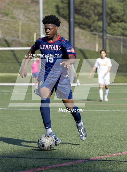 Thumbnail 3 in El Toro vs Leuzinger (South's Boys Varsity Soccer Tournament) photogallery.