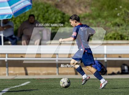 Thumbnail 3 in El Toro vs Leuzinger (South's Boys Varsity Soccer Tournament) photogallery.