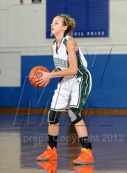 Thumbnail 2 in Vacaville Christian vs. Granite Bay (Dorothy Speck Memorial) photogallery.