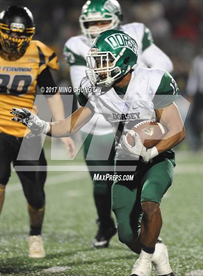 Thumbnail 2 in San Fernando vs. Dorsey (CIF LACS D1 Final) photogallery.