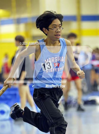 Thumbnail 3 in Northern VA TJMS Meet #7 (Boys 4x800 Meter Relay) photogallery.