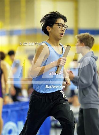 Thumbnail 2 in Northern VA TJMS Meet #7 (Boys 4x800 Meter Relay) photogallery.