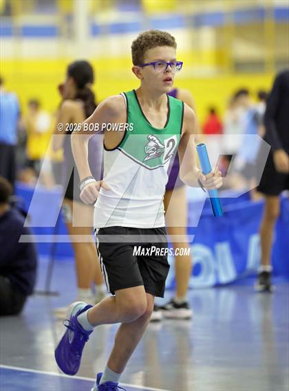 Thumbnail 3 in Northern VA TJMS Meet #7 (Boys 4x800 Meter Relay) photogallery.