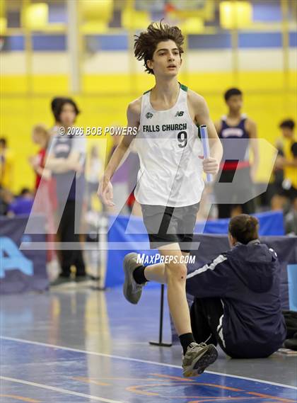 Thumbnail 3 in Northern VA TJMS Meet #7 (Boys 4x800 Meter Relay) photogallery.