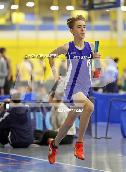 Thumbnail 1 in Northern VA TJMS Meet #7 (Boys 4x800 Meter Relay) photogallery.