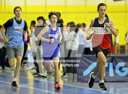 Thumbnail 2 in Northern VA TJMS Meet #7 (Boys 4x800 Meter Relay) photogallery.