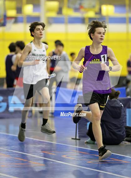 Thumbnail 3 in Northern VA TJMS Meet #7 (Boys 4x800 Meter Relay) photogallery.