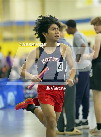 Thumbnail 2 in Northern VA TJMS Meet #7 (Boys 4x800 Meter Relay) photogallery.