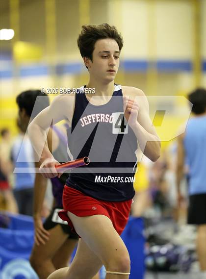 Thumbnail 2 in Northern VA TJMS Meet #7 (Boys 4x800 Meter Relay) photogallery.