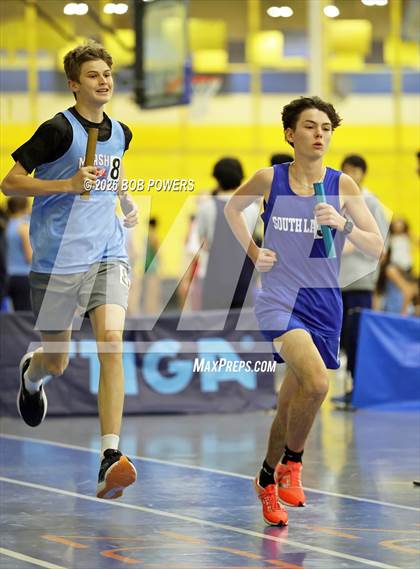 Thumbnail 3 in Northern VA TJMS Meet #7 (Boys 4x800 Meter Relay) photogallery.