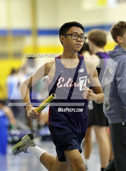 Thumbnail 3 in Northern VA TJMS Meet #7 (Boys 4x800 Meter Relay) photogallery.