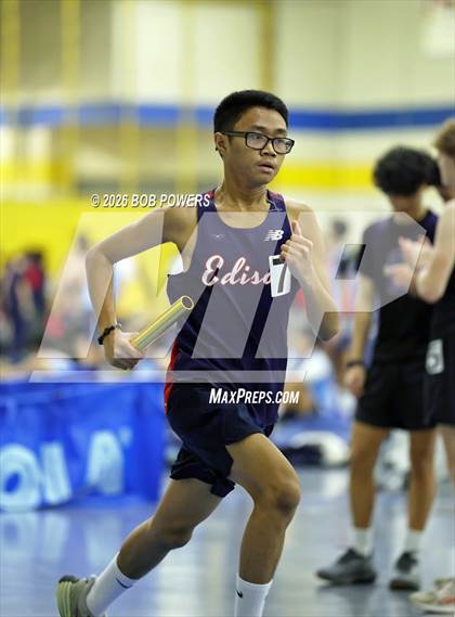 Thumbnail 2 in Northern VA TJMS Meet #7 (Boys 4x800 Meter Relay) photogallery.