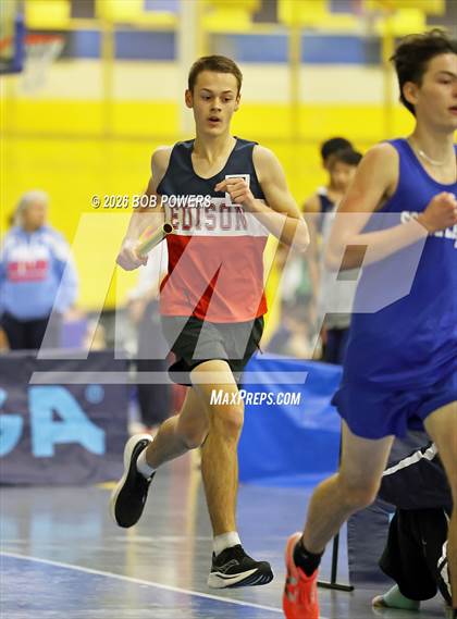 Thumbnail 2 in Northern VA TJMS Meet #7 (Boys 4x800 Meter Relay) photogallery.