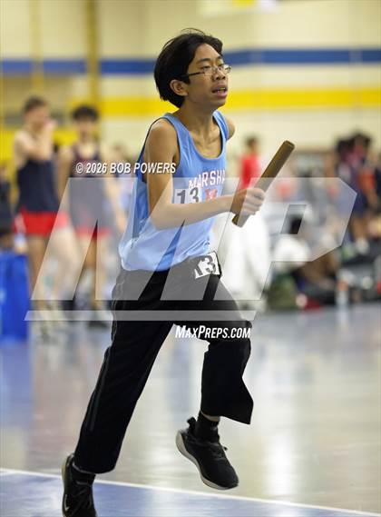 Thumbnail 1 in Northern VA TJMS Meet #7 (Boys 4x800 Meter Relay) photogallery.