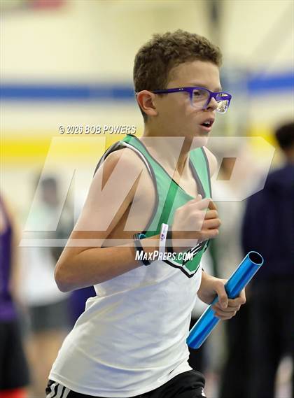 Thumbnail 2 in Northern VA TJMS Meet #7 (Boys 4x800 Meter Relay) photogallery.