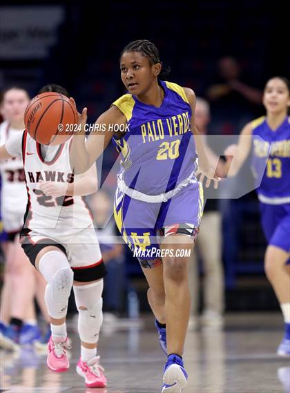 Thumbnail 3 in Palo Verde vs Rio Rico (MLK Basketball Classic) photogallery.