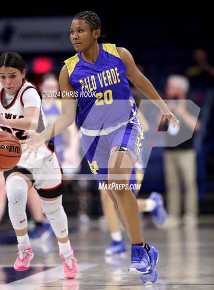 Thumbnail 1 in Palo Verde vs Rio Rico (MLK Basketball Classic) photogallery.
