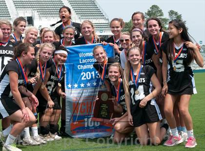 Thumbnail 2 in Charlotte Catholic vs. East Chapel Hill (NCHSAA Final) photogallery.